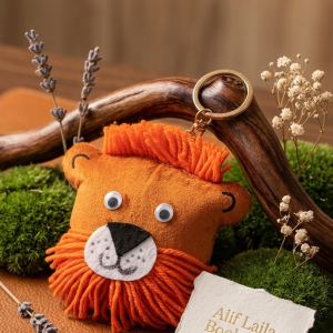 Handmade Lion Keychain